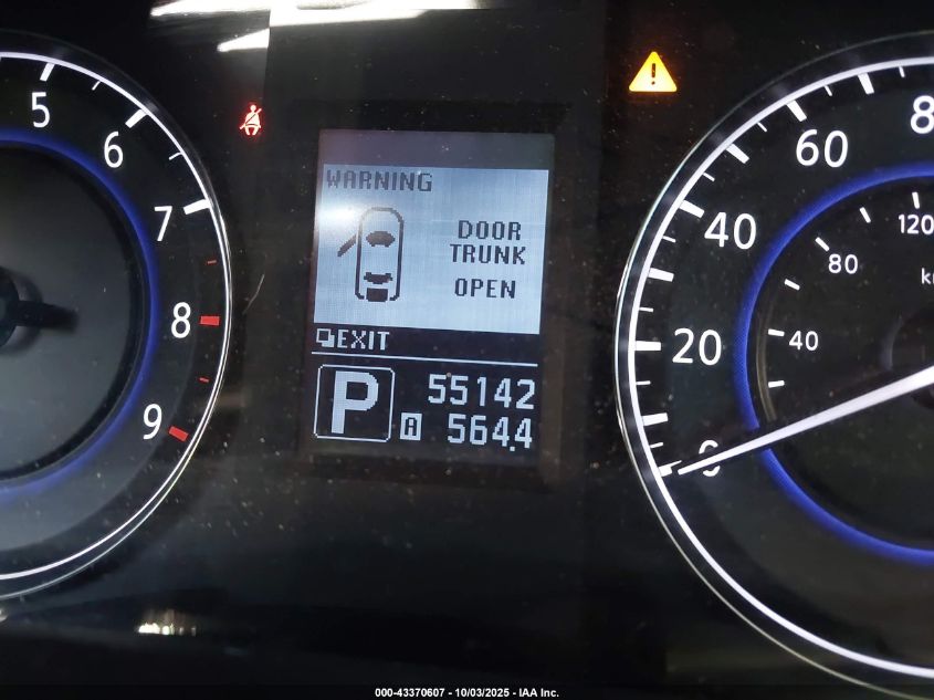 2014 Infiniti Q60 VIN: JN1CV6FEXEM902419 Lot: 43370607