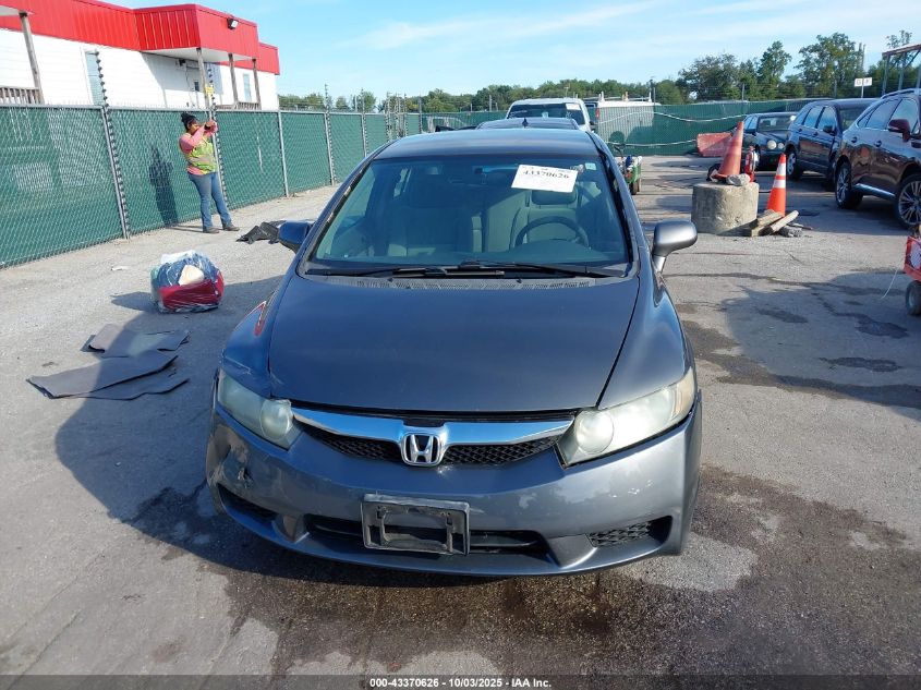 2010 Honda Civic Lx VIN: 2HGFA1F59AH576930 Lot: 43370626