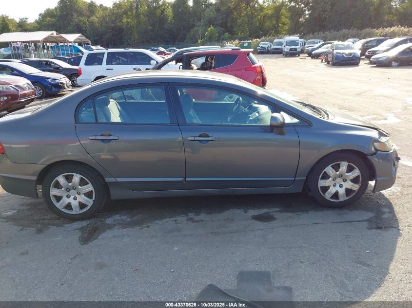 2010 Honda Civic Lx VIN: 2HGFA1F59AH576930 Lot: 43370626