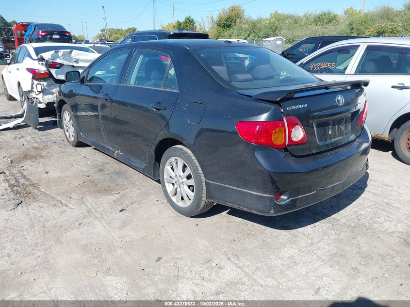 1NXBU40E49Z064351 2009 TOYOTA COROLLA photo no. 3