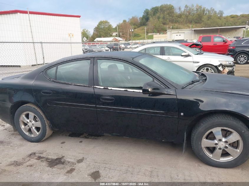 2008 Pontiac Grand Prix VIN: 2G2WP552381166305 Lot: 43370640