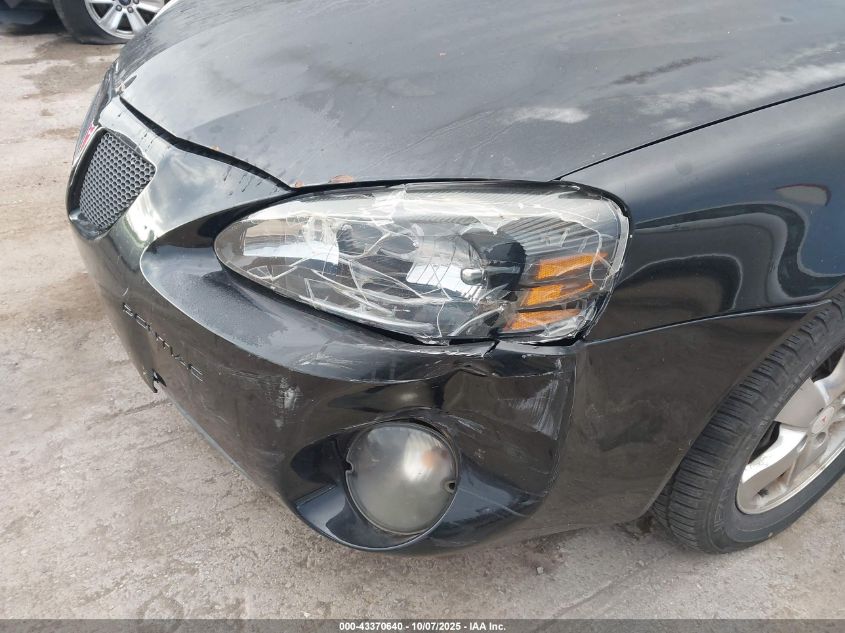 2008 Pontiac Grand Prix VIN: 2G2WP552381166305 Lot: 43370640