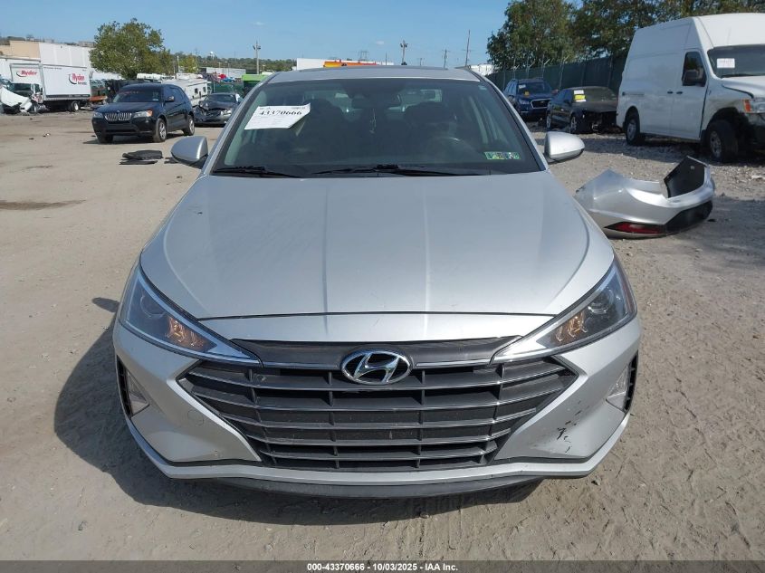 2019 Hyundai Elantra Value Edition VIN: KMHD84LF4KU865739 Lot: 43370666