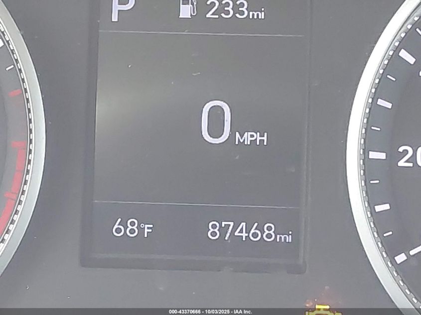 2019 Hyundai Elantra Value Edition VIN: KMHD84LF4KU865739 Lot: 43370666