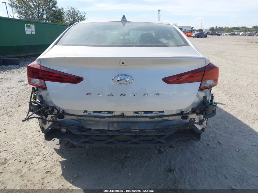 2019 Hyundai Elantra Value Edition VIN: KMHD84LF4KU865739 Lot: 43370666