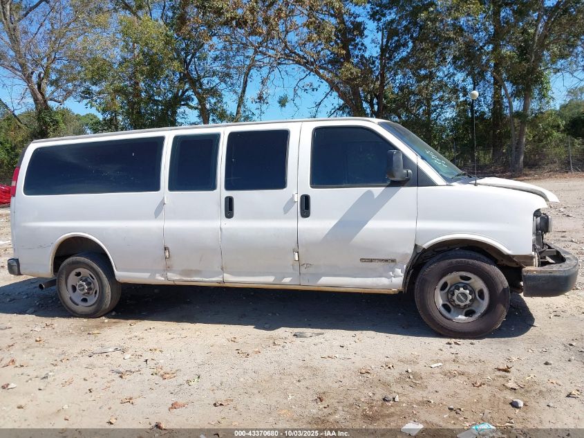 2006 GMC Savana Ls VIN: 1GJHG39U661116773 Lot: 43370680