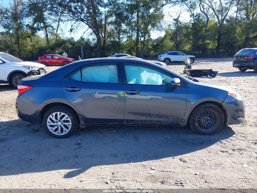 2017 Toyota Corolla Le VIN: 2T1BURHE3HC959721 Lot: 43370690