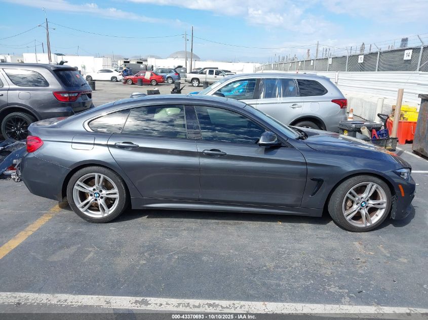 2018 BMW 430I Gran Coupe VIN: WBA4J1C54JBG76470 Lot: 43370693