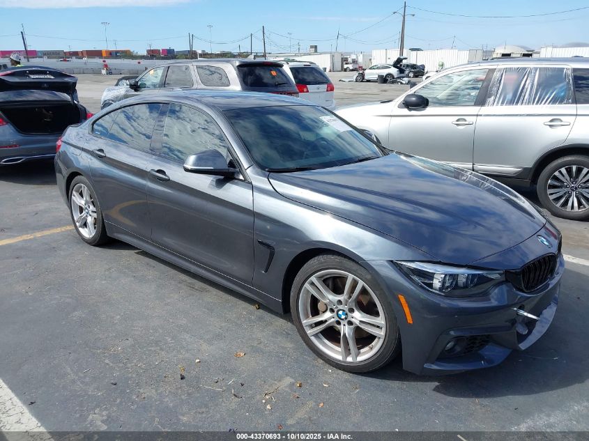 2018 BMW 430I Gran Coupe VIN: WBA4J1C54JBG76470 Lot: 43370693