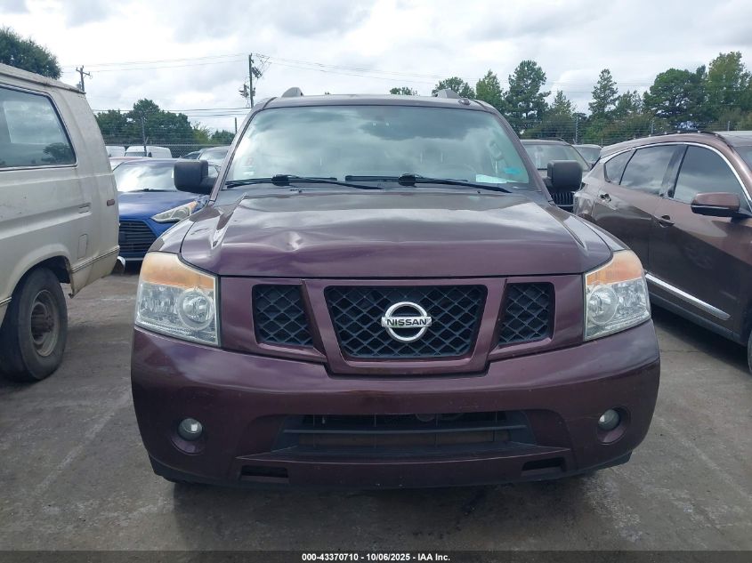 2015 Nissan Armada Platinum/Sl/Sv VIN: 5N1AA0ND6FN600932 Lot: 43370710