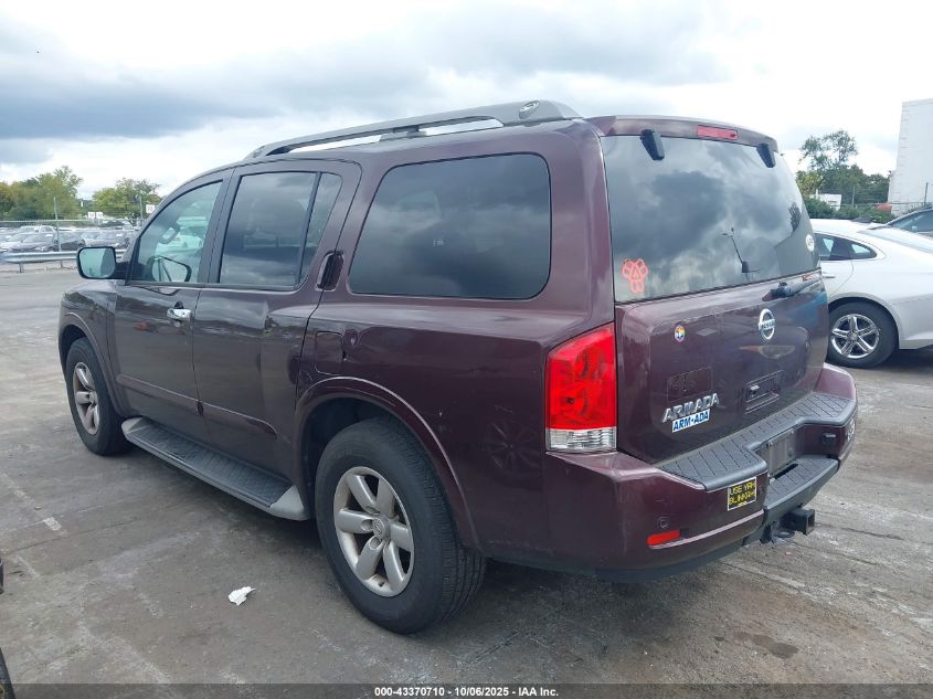 2015 Nissan Armada Platinum/Sl/Sv VIN: 5N1AA0ND6FN600932 Lot: 43370710