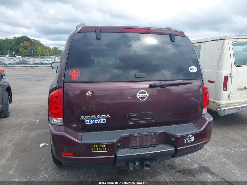 2015 Nissan Armada Platinum/Sl/Sv VIN: 5N1AA0ND6FN600932 Lot: 43370710