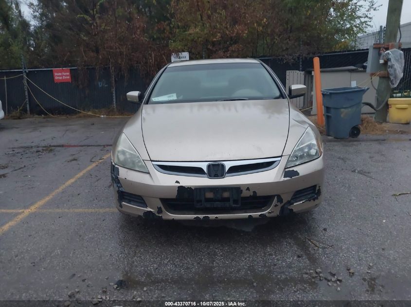 2006 Honda Accord 3.0 Ex VIN: 1HGCM66596A027208 Lot: 43370716