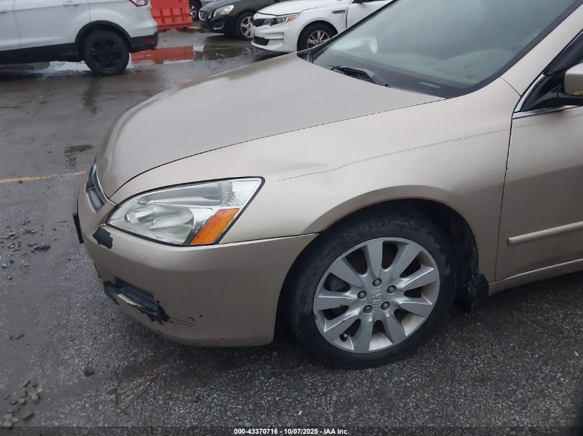 2006 Honda Accord 3.0 Ex VIN: 1HGCM66596A027208 Lot: 43370716