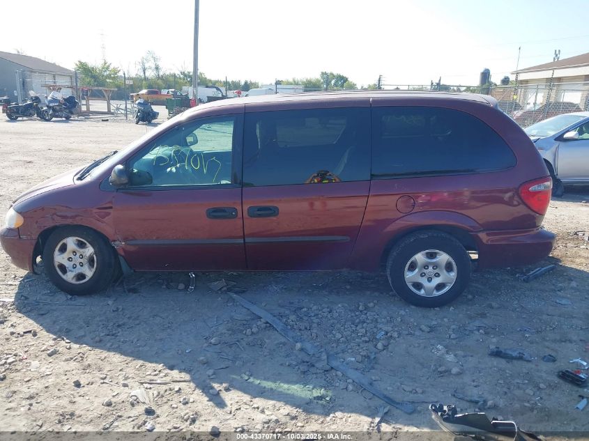 2003 Dodge Grand Caravan Se VIN: 1D4GP24323B102194 Lot: 43370717
