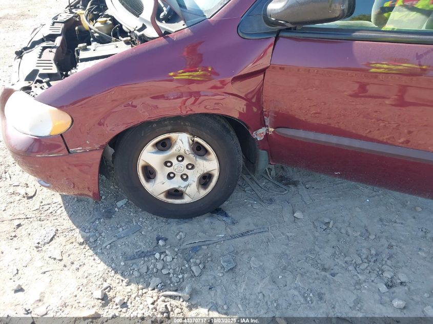 2003 Dodge Grand Caravan Se VIN: 1D4GP24323B102194 Lot: 43370717