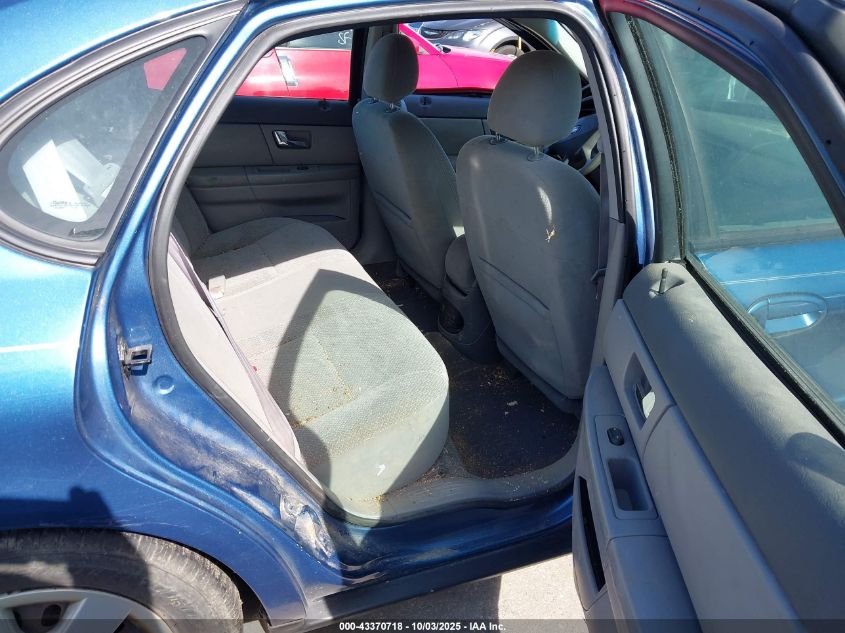 2002 Ford Taurus Lx VIN: 1FAFP52UX2A168749 Lot: 43370718