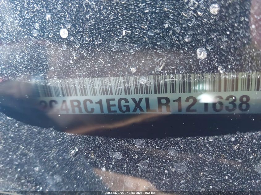 2020 Chrysler Pacifica Touring L Plus VIN: 2C4RC1EGXLR121638 Lot: 43370720