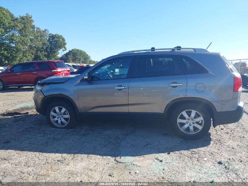 2012 Kia Sorento Lx VIN: 5XYKT3A69CG302700 Lot: 43370723
