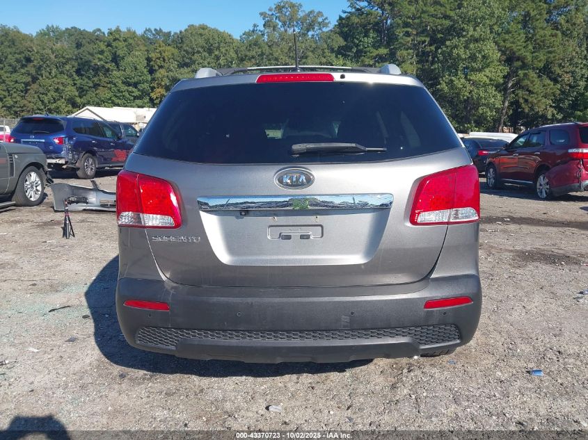 2012 Kia Sorento Lx VIN: 5XYKT3A69CG302700 Lot: 43370723