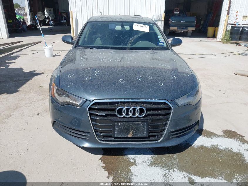 2014 Audi A6 2.0T Premium VIN: WAUGFAFC5EN068953 Lot: 43370737