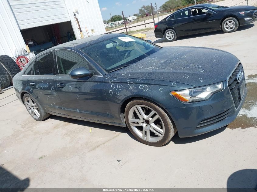 2014 Audi A6 2.0T Premium VIN: WAUGFAFC5EN068953 Lot: 43370737