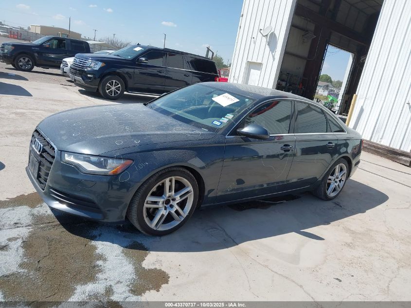 2014 Audi A6 2.0T Premium VIN: WAUGFAFC5EN068953 Lot: 43370737