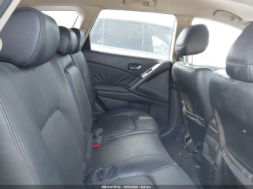 2009 Nissan Murano Sl VIN: JN8AZ18U89W017313 Lot: 43370742