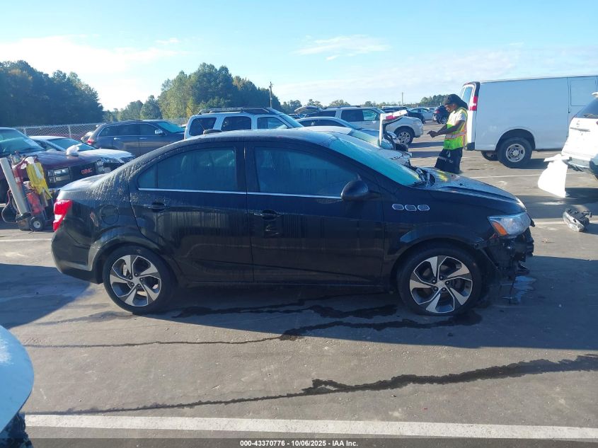 2019 Chevrolet Sonic Premier Auto VIN: 1G1JF5SB1K4129626 Lot: 43370776