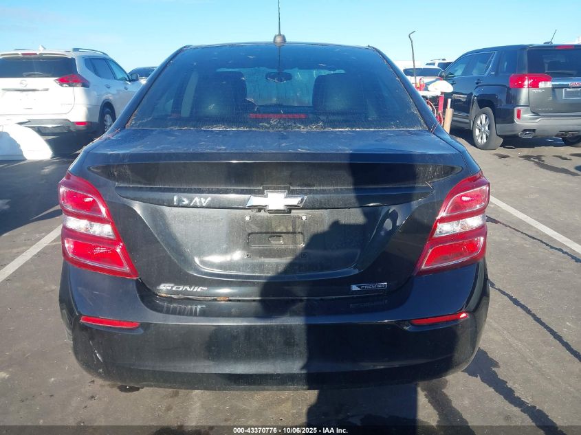 2019 Chevrolet Sonic Premier Auto VIN: 1G1JF5SB1K4129626 Lot: 43370776