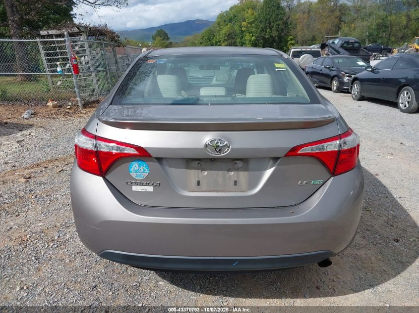 2014 Toyota Corolla Le Eco VIN: 2T1BPRHE8EC016355 Lot: 43370793