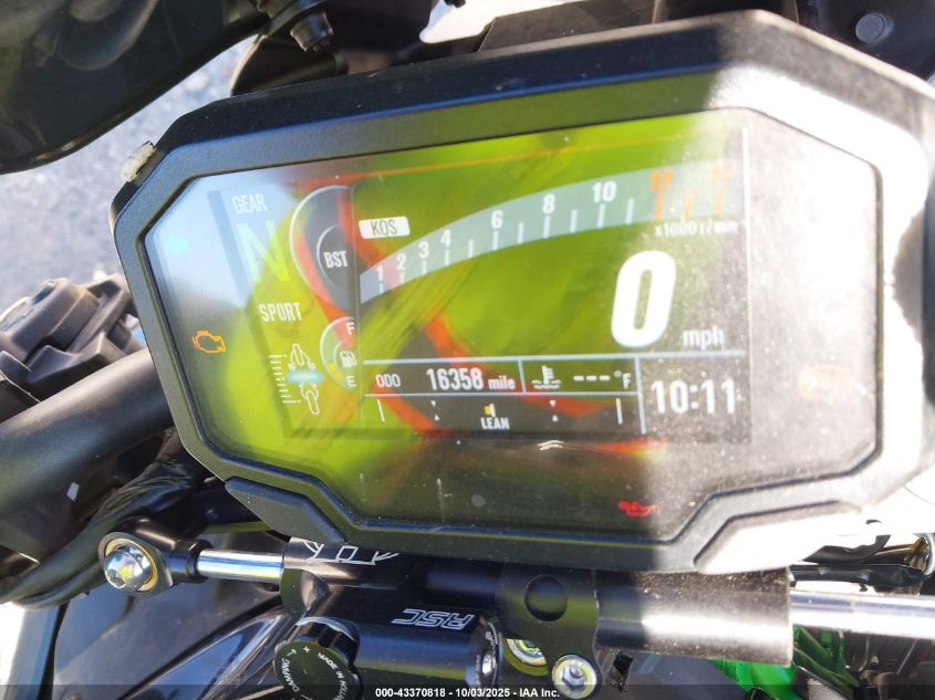 2020 Kawasaki Zr1000 K VIN: JKAZRCK1XLA002660 Lot: 43370818