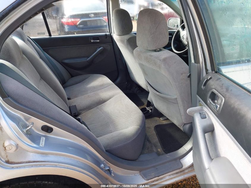 2002 Honda Civic Ex VIN: 2HGES26762H604474 Lot: 43370837