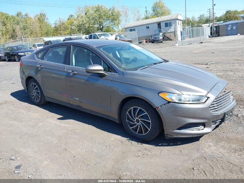 2013 Ford Fusion S VIN: 3FA6P0G79DR249577 Lot: 43370844