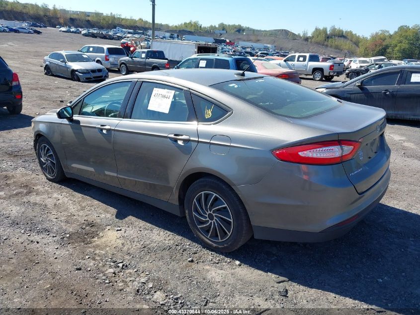 2013 Ford Fusion S VIN: 3FA6P0G79DR249577 Lot: 43370844
