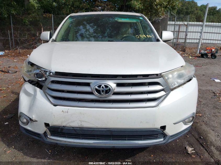 2011 Toyota Highlander Se V6 VIN: 5TDZK3EH0BS034263 Lot: 43370847