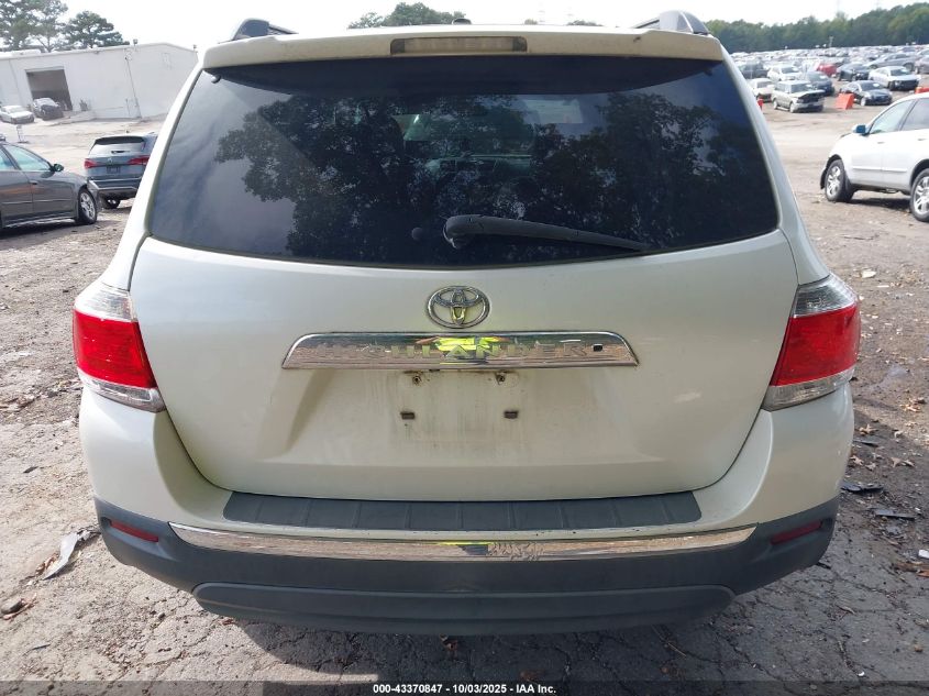 2011 Toyota Highlander Se V6 VIN: 5TDZK3EH0BS034263 Lot: 43370847