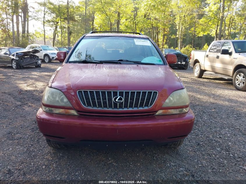 2000 Lexus Rx 300 VIN: JT6HF10U3Y0099748 Lot: 43370852