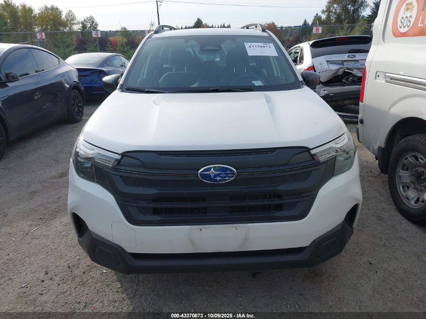 2025 Subaru Forester VIN: JF2SLDAC3SH425802 Lot: 43370873