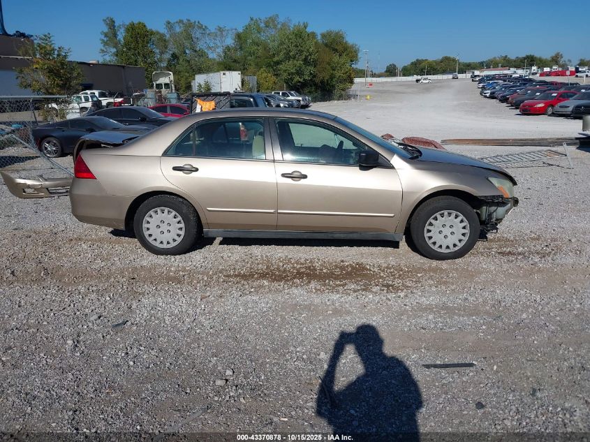 2006 Honda Accord 2.4 Vp VIN: 1HGCM56176A050817 Lot: 43370878
