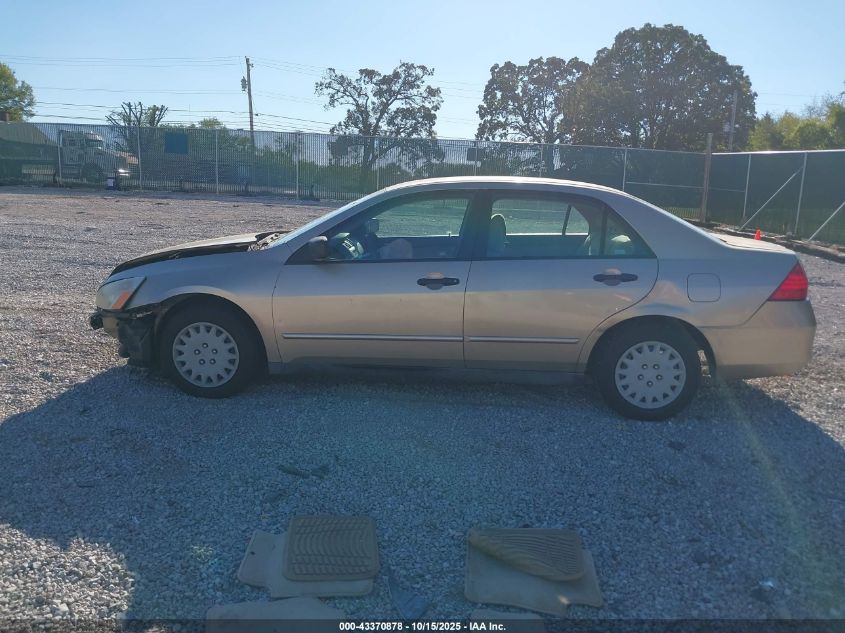 2006 Honda Accord 2.4 Vp VIN: 1HGCM56176A050817 Lot: 43370878