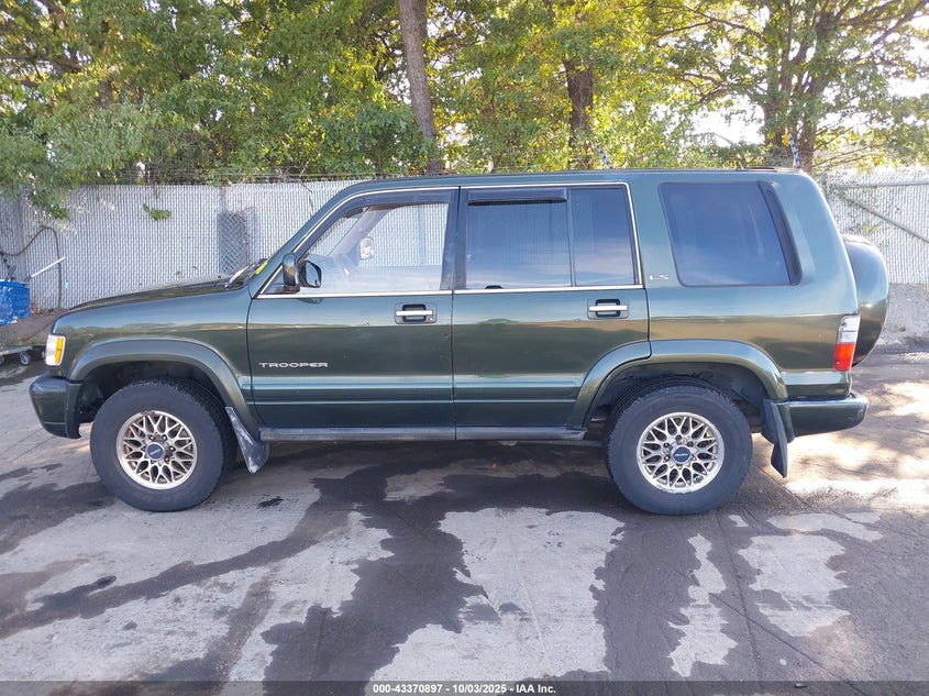 2000 Isuzu Trooper Limited/Ls/S VIN: JACDJ58X7Y7J13801 Lot: 43370897