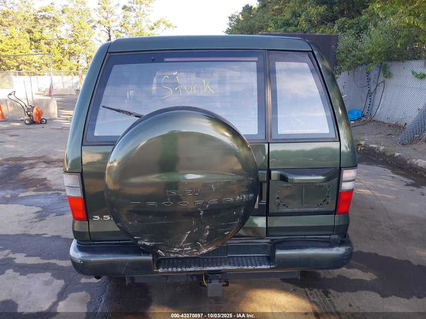2000 Isuzu Trooper Limited/Ls/S VIN: JACDJ58X7Y7J13801 Lot: 43370897