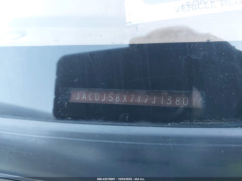 2000 Isuzu Trooper Limited/Ls/S VIN: JACDJ58X7Y7J13801 Lot: 43370897