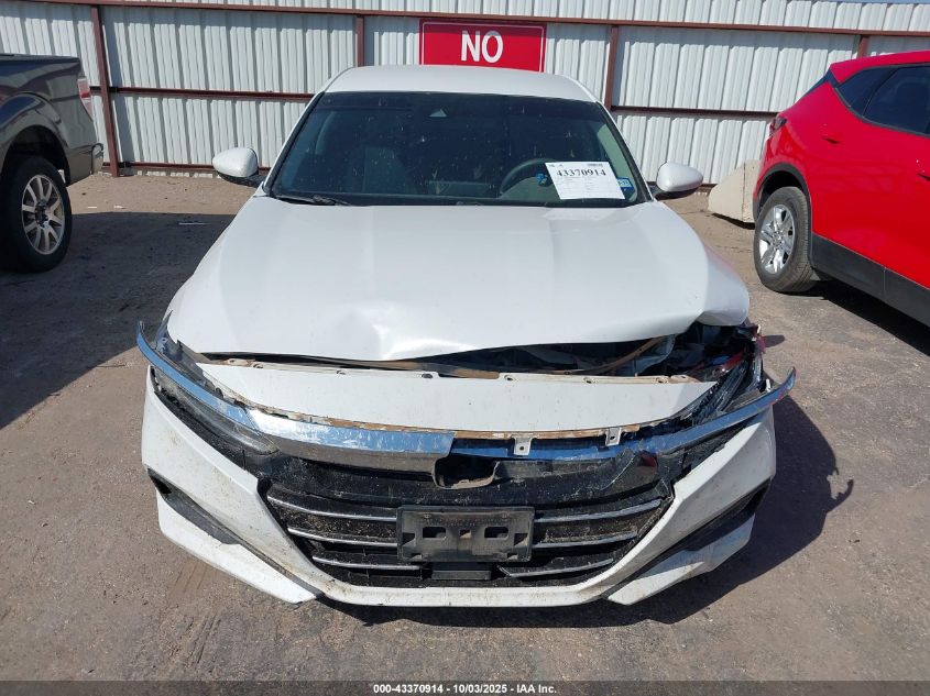 2021 Honda Accord Lx VIN: 1HGCV1F1XMA015207 Lot: 43370914