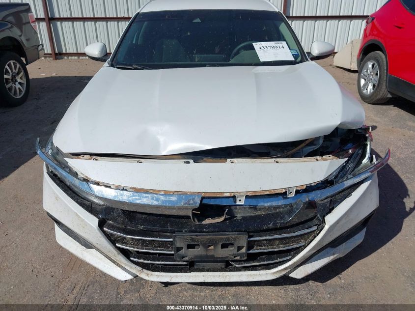 2021 Honda Accord Lx VIN: 1HGCV1F1XMA015207 Lot: 43370914