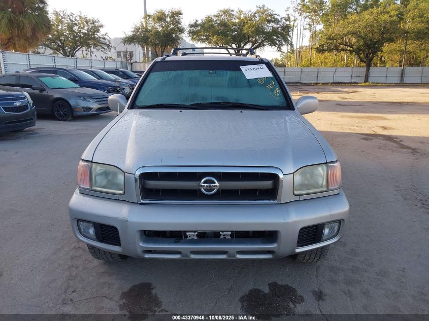 2002 Nissan Pathfinder Le/Se VIN: JN8DR09Y12W745778 Lot: 43370946