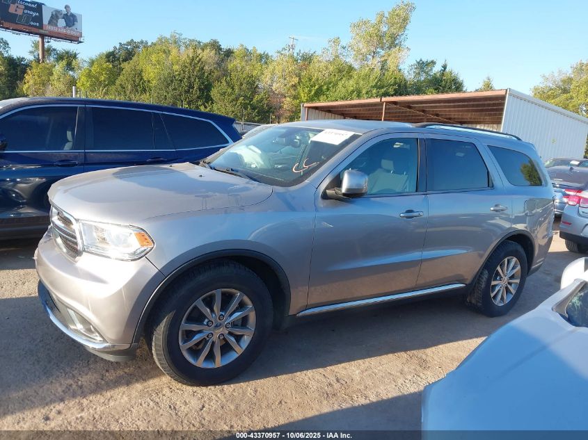 2017 Dodge Durango Sxt Rwd VIN: 1C4RDHAG7HC944815 Lot: 43370957