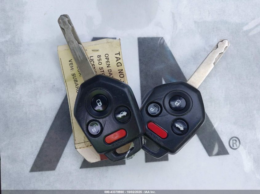 2014 Subaru Legacy 2.5I VIN: 4S3BMCA65E3033230 Lot: 43370980