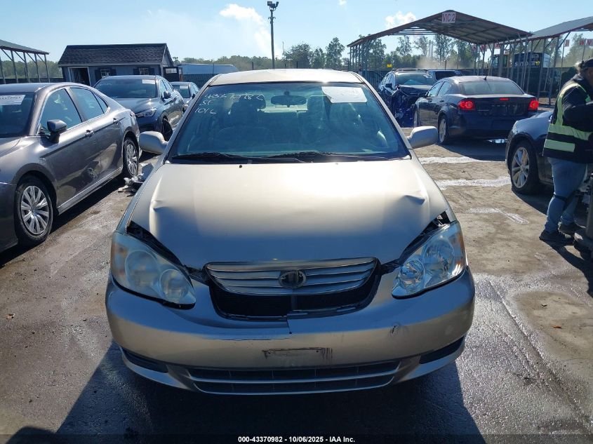 2004 Toyota Corolla Le VIN: 2T1BR32EX4C230925 Lot: 43370982